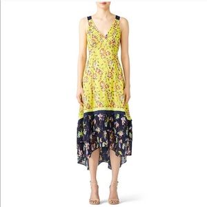 Tanya Taylor floral silk dress 💛 $525